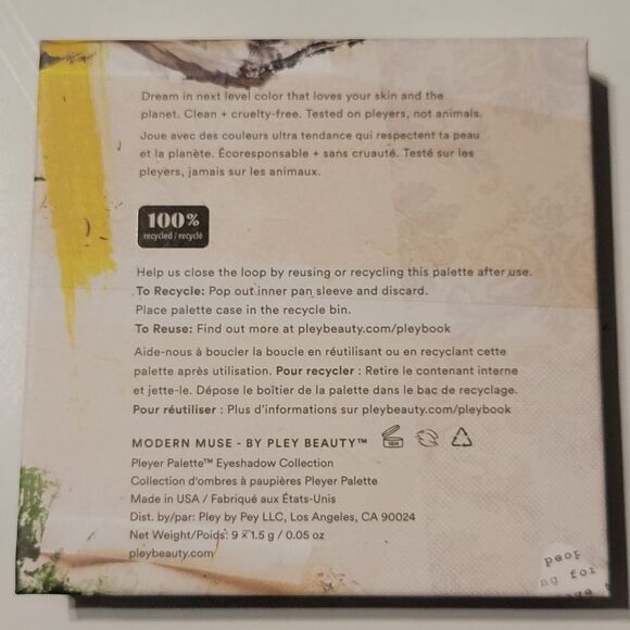 MODERN MUSE REVOLVE PLEY BEAUTY 9 COLOR TAN BROWN EYESHADOW PALETTE NEW NWT - Picture 4 of 6